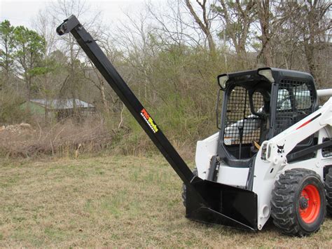 skid steer boom lift|ssqa boom pole.